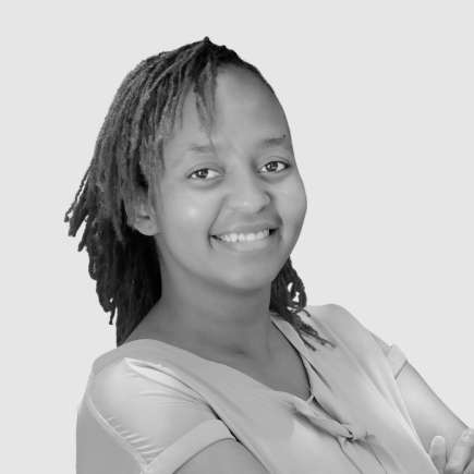 A portrait of Mourine Kariuki