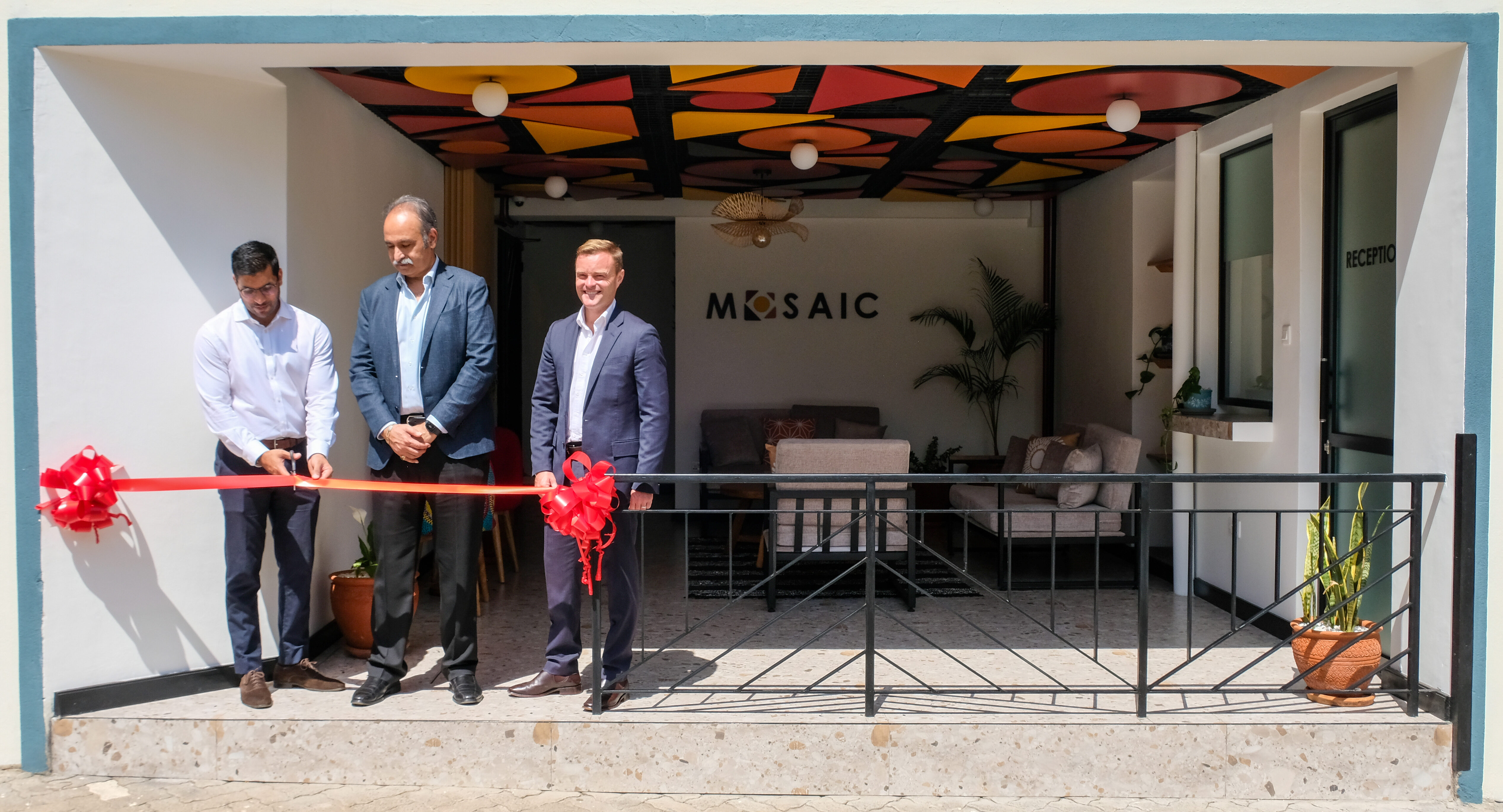 Bobby and Matt at the Mosaic launch