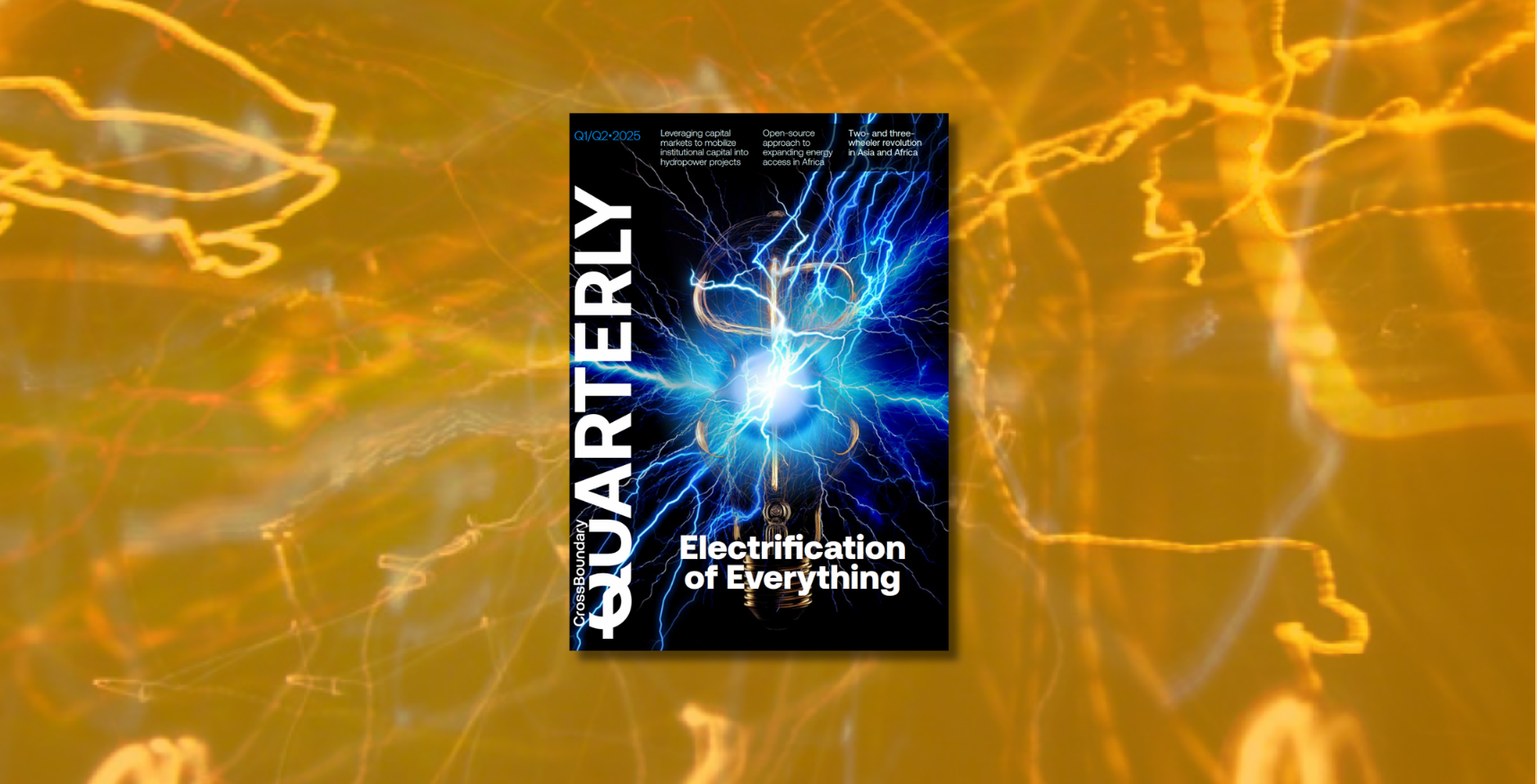 Electrification of Everything Quarterly cover page