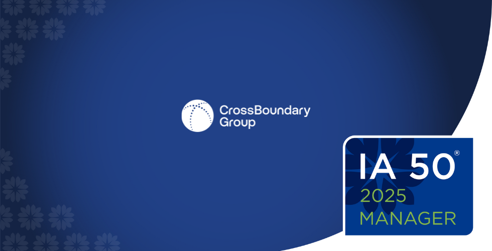 CrossBoundary recognized in the ImpactAssets 50 2025 list of impact investors