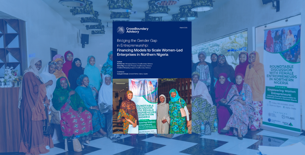 Bridging the gender gap in entrepreneurship in Northern Nigeria web cover
