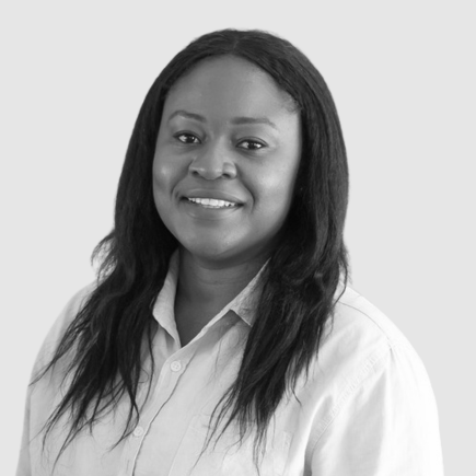 A portrait of Gracia Munganga