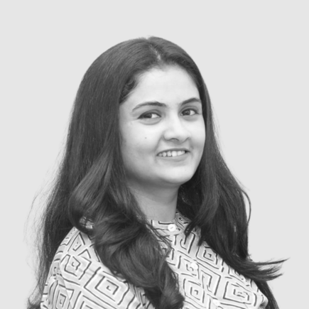 A portrait of Shreya Bhatt