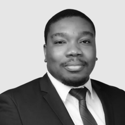 A portrait of Shaibu Mashud