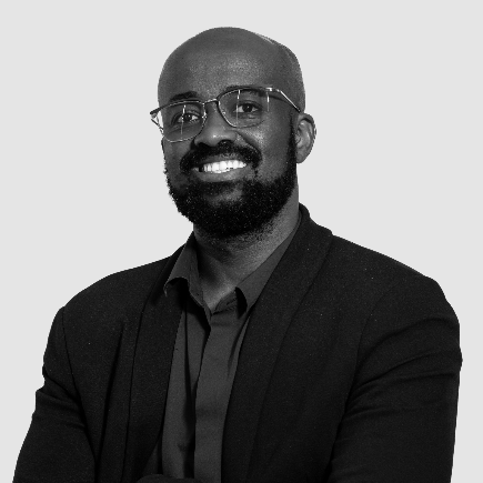 A portrait of Edudzi Nyomi