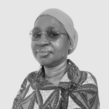 A portrait of Mariam Sow