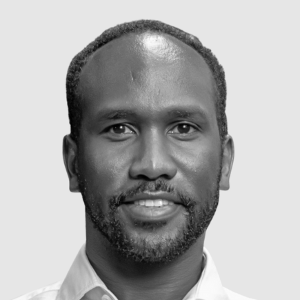 A portrait of Justus Karuru