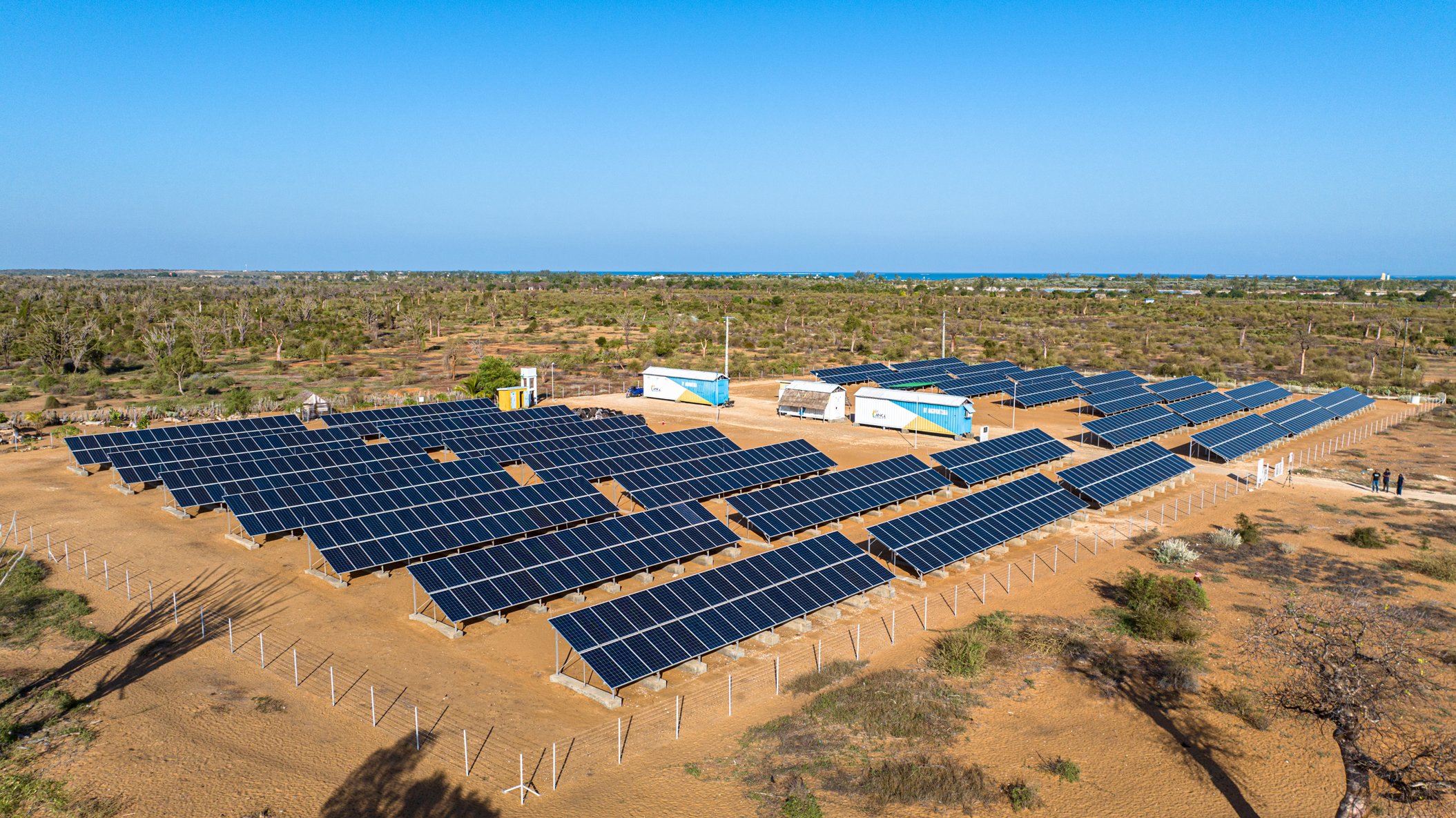 An ANKA mini-grid site in Madagascar
