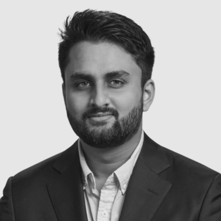 A portrait of Arth Mishra
