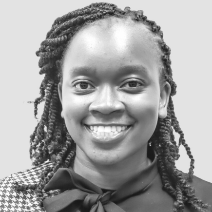 A portrait of Kimberly Motari