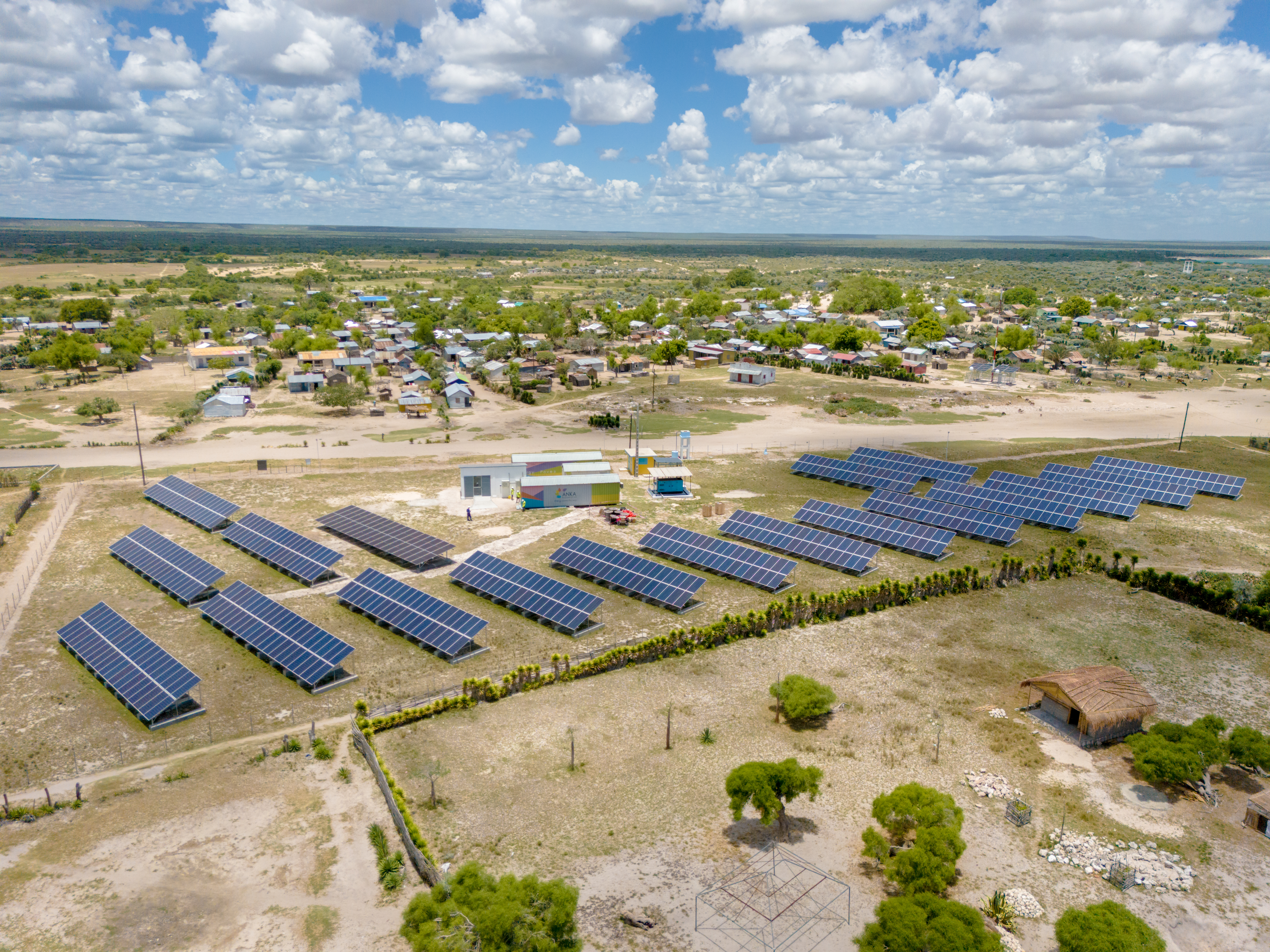 ANKA and CrossBoundary Access mini-grid site in Anakao, Madagascar